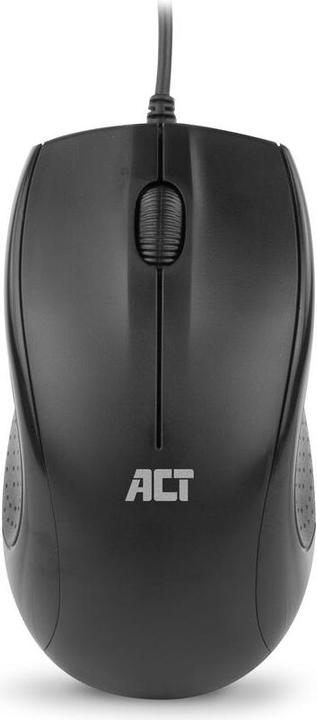 Produktbild Wired full-size optical mouse 1000 DPI, silent click, eco-friendly, made from recycled materials (Kabelgebunden)