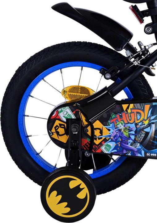 Image du produit Batman Vélo enfant 14 pouces noir - sécurité, confort et plaisir pour chaque enfant!