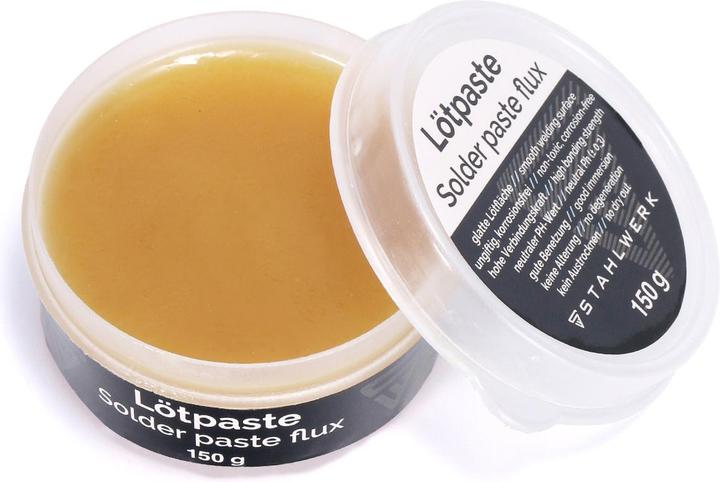 Actual product image Stahlwerk Soldering paste 150g for professional and precise soldering work