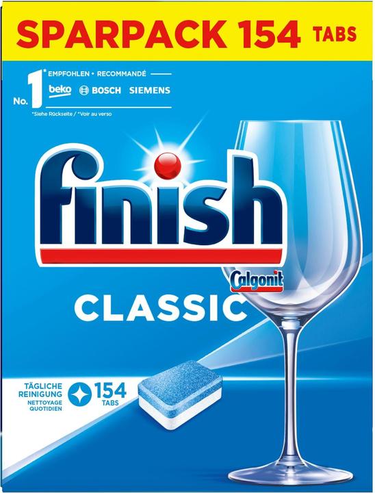 Produktbild Finish Classic Sparpack (Tabs, 154 Waschgänge)