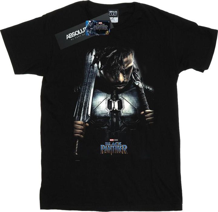 Black Panther Killmonger Poster TShirt (M)