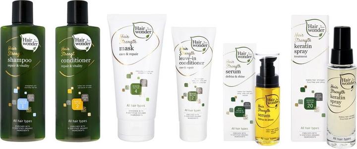 Image du produit Hairwonder Shampooing Réparation et vitalité de la force capillaire (200 ml)