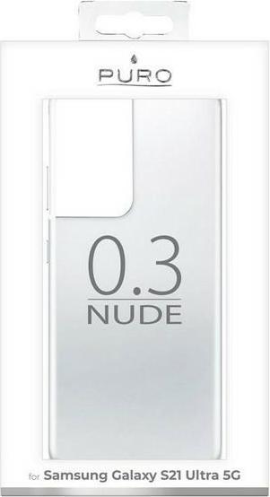 Immagine prodotto Puro 03 Nude Custodia protettiva per cellulare (6,8 pollici) Cover (Samsung Galaxy S21 Ultra)