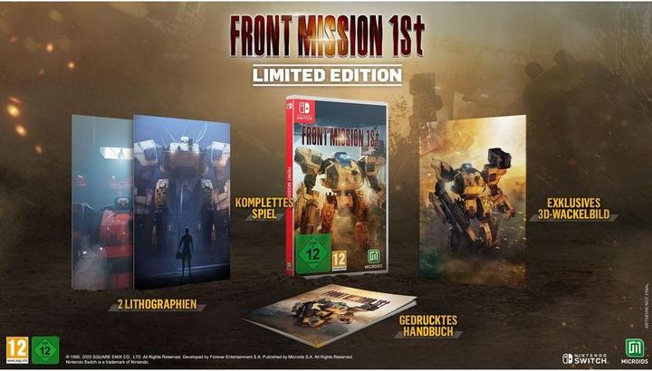 Produktbild Microids Front Mission 1st - Limited Edition (Switch, DE)