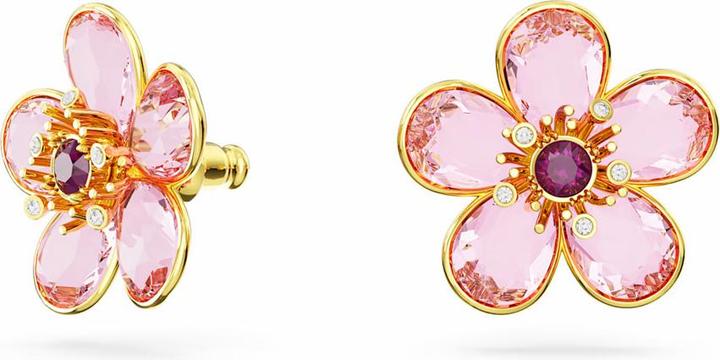 Image du produit Swarovski Florere Clou d'oreille Fleur Rose Or (Métal Swarovski)