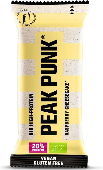 Actual product image Peak Punk Organic High-Protein Bar (Raspberry, Cheesecake, 1 pcs., 660 g)