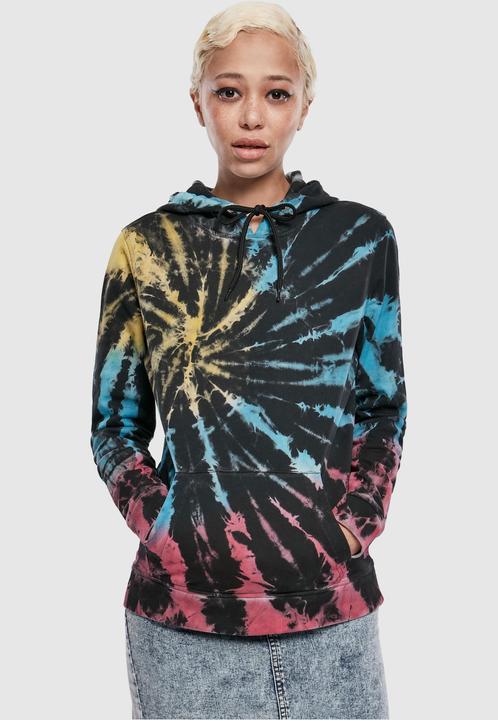 Immagine prodotto Urban Classics Felpa con cappuccio Tie Dye da donna (S)