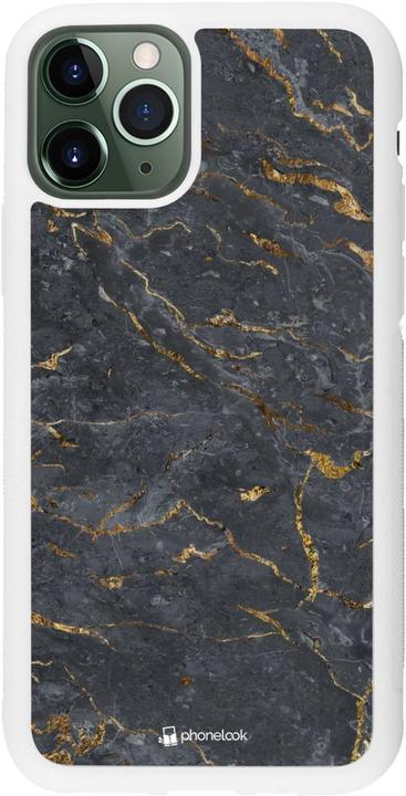 Image du produit PhoneLook Coque Silicone rigide blanc Grey Gold Marble (Apple iPhone 11 Pro)