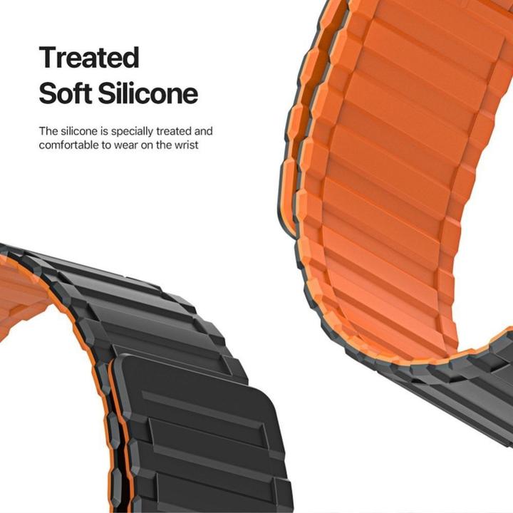 Image du produit Dux Ducis KJ Bracelet (42 mm, 45 mm, 44 mm, 49 mm, Silicone, Aimant)