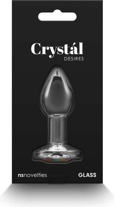 Actual product image NS Novelties Crystal Desires - Rainbow Gem - Small-(nsn-0719-41)