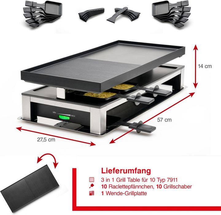 Produktbild Solis 3in1 Tischgrill 7911 für 10 Personen
