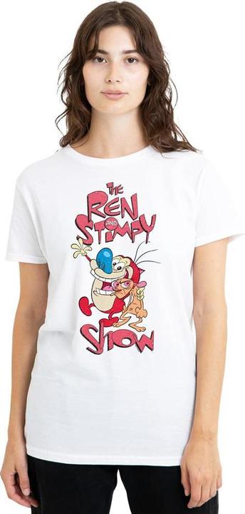 Immagine prodotto Ren & Stimpy Show Maglietta Adulto Unisex (XXL)