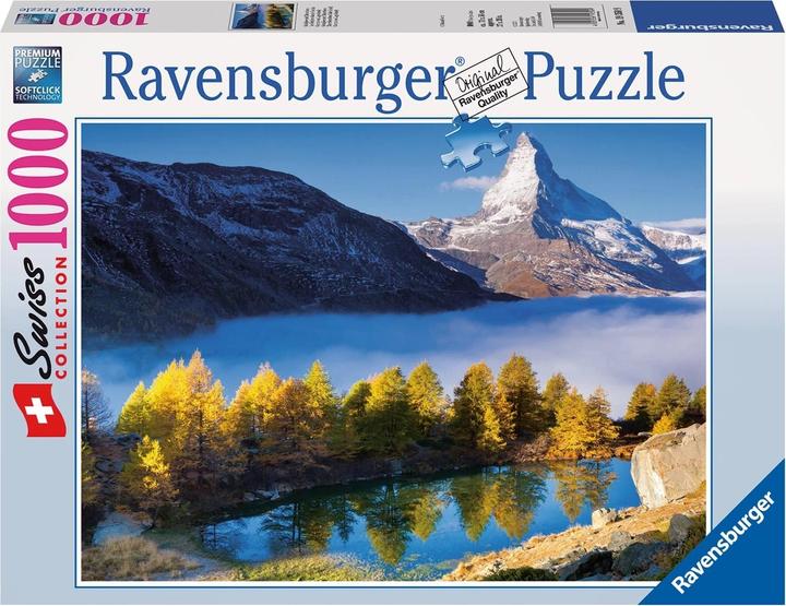Produktbild Ravensburger Grindjisee mit Matterhorn (1000 Teile)