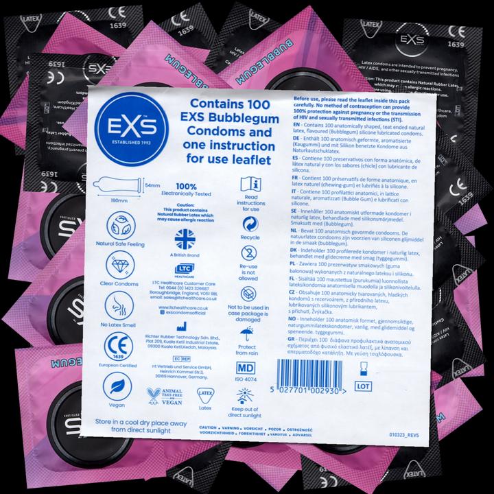 Actual product image EXS Bubblegum (100 pcs.)