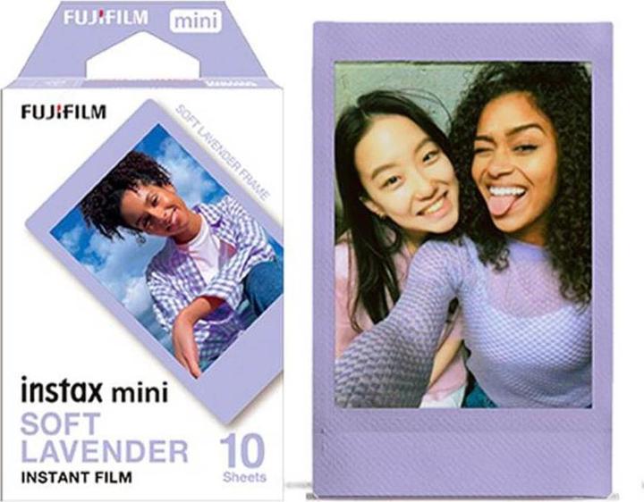 Actual product image Fujifilm Instax Mini Soft Lavender (Mini 8, Instax Mini 90 NEO Classic)