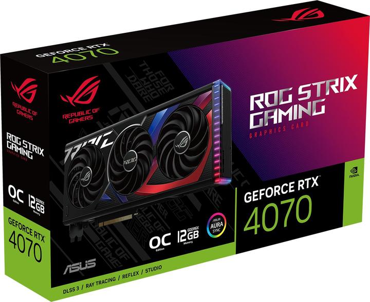 Produktbild ASUS Rog Strix RTX4070 (12 GB)
