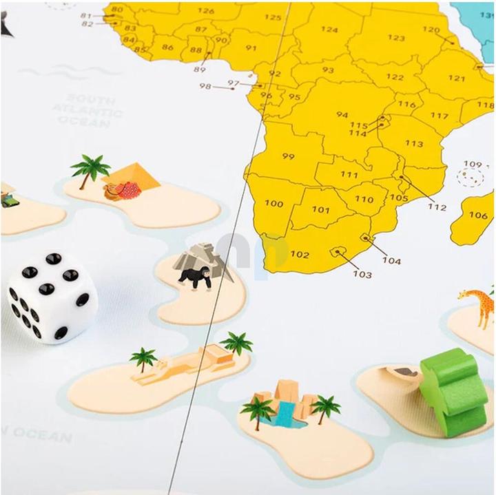 Produktbild The World Game Das lustige Geographie-Brettspiel (Deutsch)