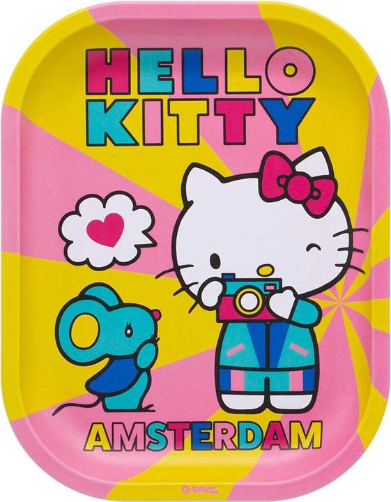 G-Rollz Rolling Tray S Hello Kitty Retro Tourist 140 x 180mm