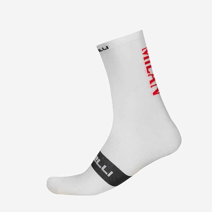 Actual product image Castelli AC Milan Rosso Corsa Pro 18 Sock (M/L)