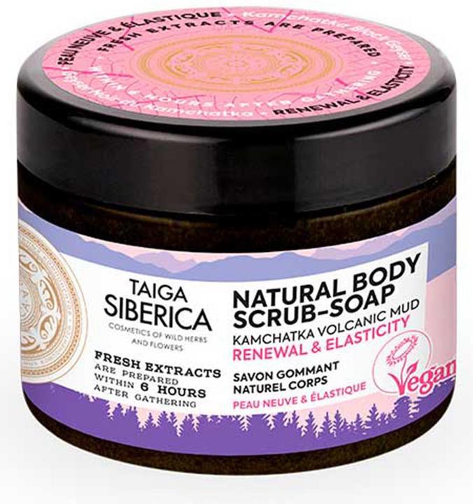 Natura Siberica Peeling Naturseife Erneuerung und Elastizität (Peeling)