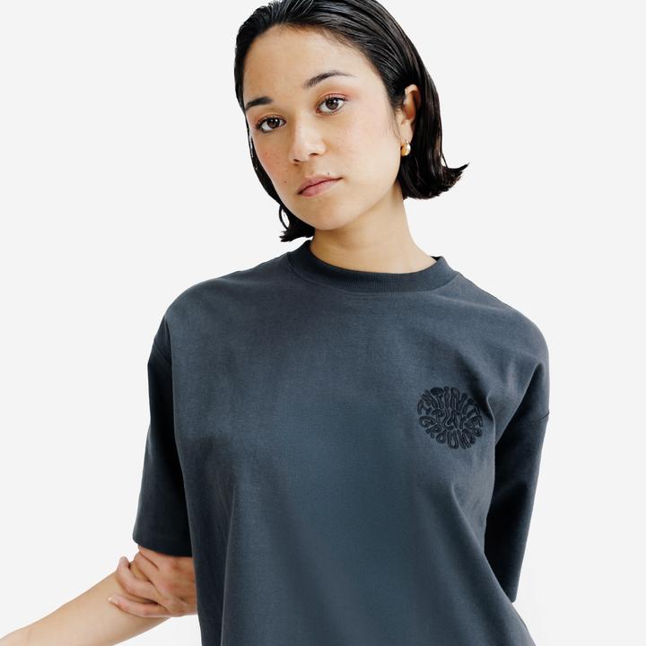 Actual product image Decathlon T-Shirt unisex grafisch - Relax grau (L)