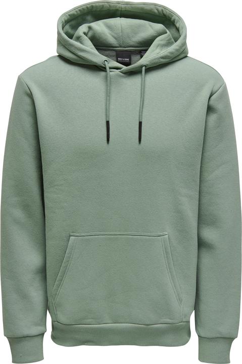 Immagine prodotto Only & Sons Felpa con cappuccio a tinta unita (M)
