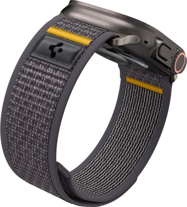 Actual product image Spigen Pasek Athlex Air do Apple Watch 6/7/8/9/10/SE/Ultra 1/Ultra 2 (44/45/46/49 mm) szary (Fabric, Plastic)