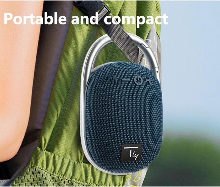 Actual product image Techly ICASBL321BL portable speaker Mono portable speaker Blue (2 h, USB power delivery)
