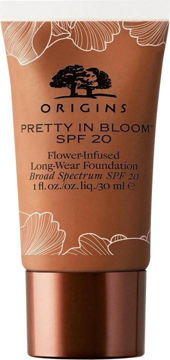 Actual product image Origins Pretty in Bloom Spf 20 700 Very Deep Neutral Long Wear Foundation 30ml
