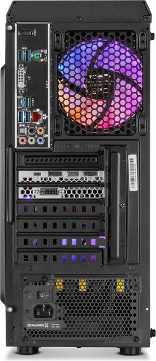 Actual product image Nox ATX TOWER HUMMER TGM RAINBOW RGB - Tower (mATX, Mini-ITX, ATX)