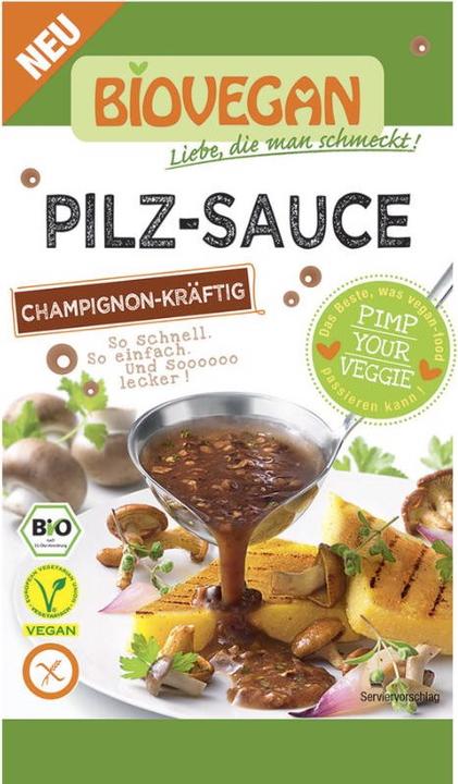 Produktbild Biovegan Pilz-Sauce Bio (27 g)