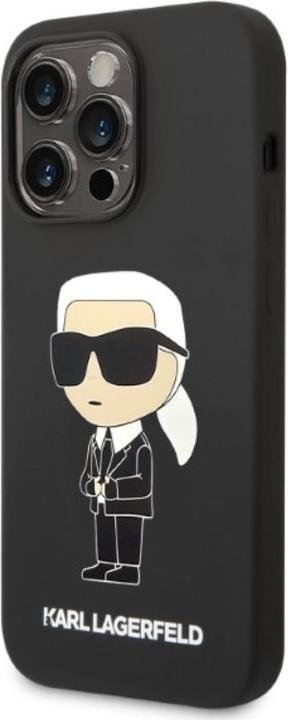 Actual product image Karl Lagerfeld iPhone 14 Pro Max Liquid Silicone Ikonik NFT Case (Apple iPhone 14 Pro Max)