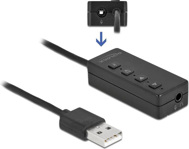 Actual product image Delock Sound card 16-bit (USB 2.0)