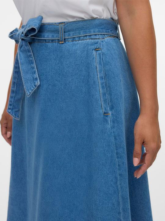 Produktbild Vero Moda VMJOLENE Hohe Taille Midirock Jeansrock (48)