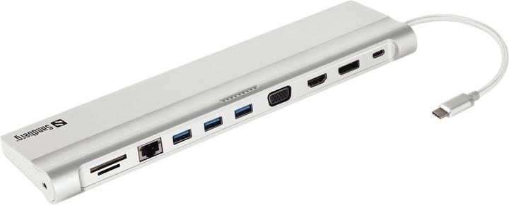 Immagine prodotto Sandberg tutto-in-1 (USB-C, 8 Porti)