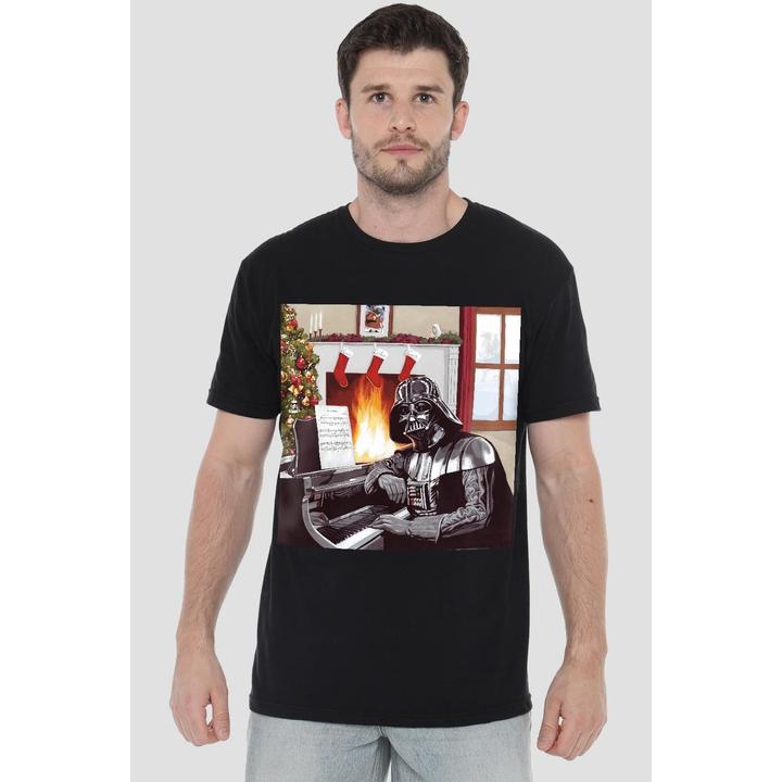 Immagine prodotto Star Wars Christmas Carols Maglietta Darth Vader Uomo (XL)