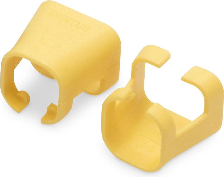 Produktbild Digitus Farbclips für RJ45-Kabel Farbe Gelb, 100 Stück Packung