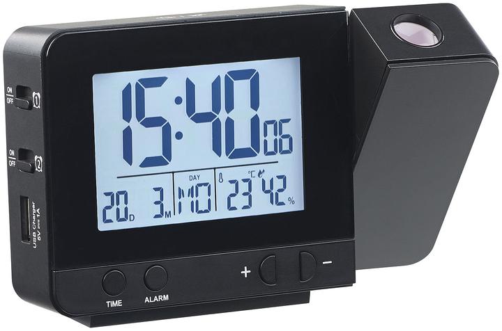 Actual product image Infactory Projection radio-controlled alarm clock
