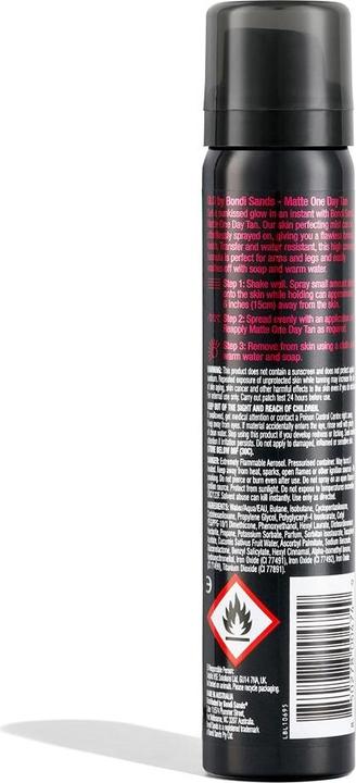 Actual product image Bondi Sands GLO Matte One Day Tan Mist 100 ml (Self tanning spray, 97 ml)