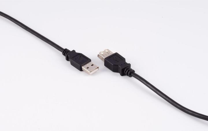 Actual product image Shiverpeaks SHVP 13-24185 USB A male> A female, 1.8 m (1.80 m, USB 2.0)
