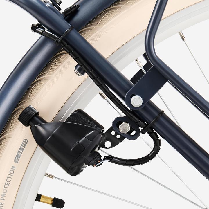 Actual product image Btwin City Bike 28 Zoll Elops 520 LF dunkelblau (48 cm)