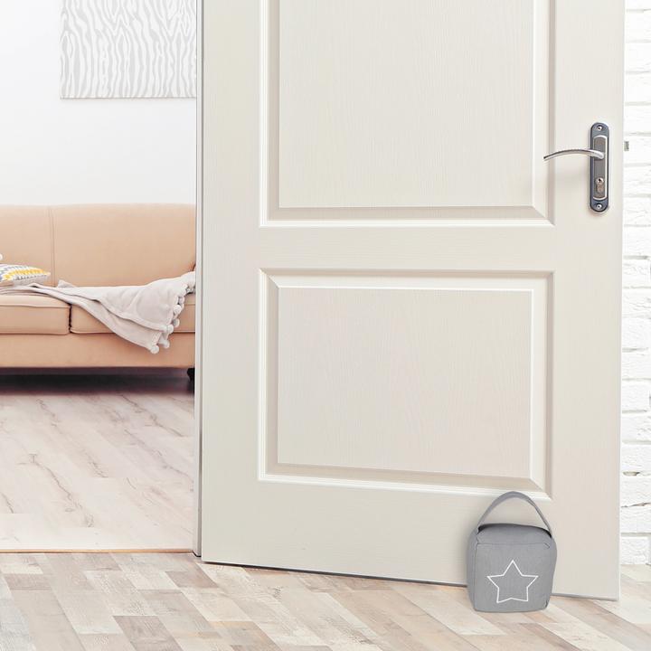 Actual product image Relaxdays Sandbag Doorstopper with Star (1 Piece, 14 x 10 x 18.5 cm)