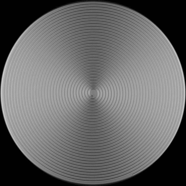 Actual product image PopSockets Twist Grey Aluminum