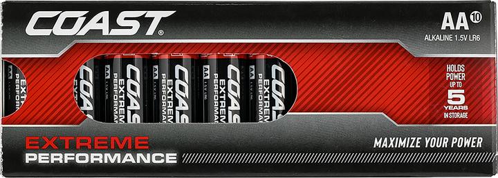 Actual product image Coast AA LR06 Extreme Performance 10-Pack (10 pcs., AA)