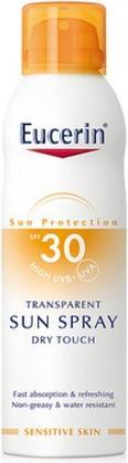 Produktbild Eucerin Transparent Spray tanning Dry Touch SPF 30.200 ml (Sonnenspray, SPF 30)