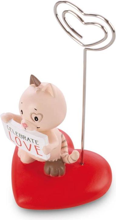 Produktbild NICI Fotohalter Celebrate Love 11cm rot