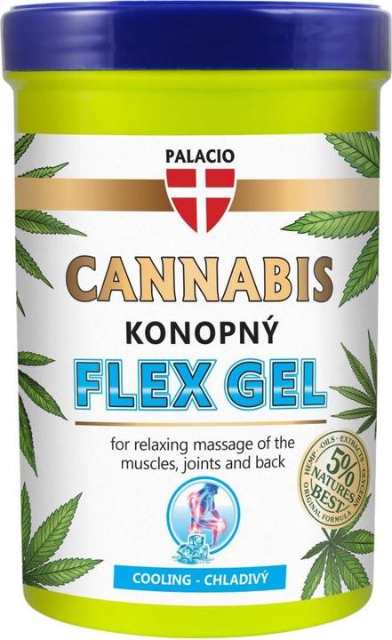 Palacio Hanf Massage Flex Gel, kühlend (1 x, 380 ml, 440 g)