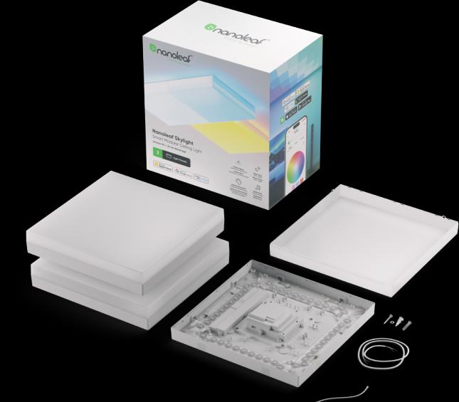 Actual product image Nanoleaf Sky Light Starter Kit (1400 lm)