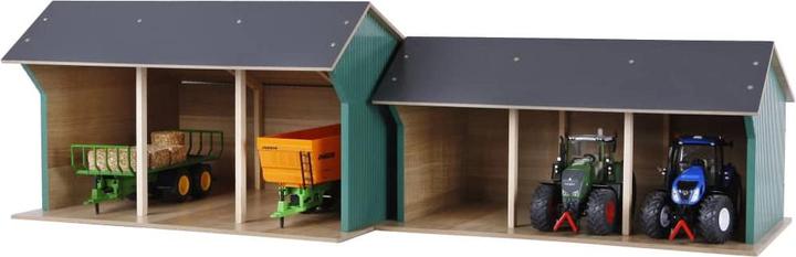 Image du produit Kids Globe Farming Hangar agricole pour tracteurs Large 1:33
