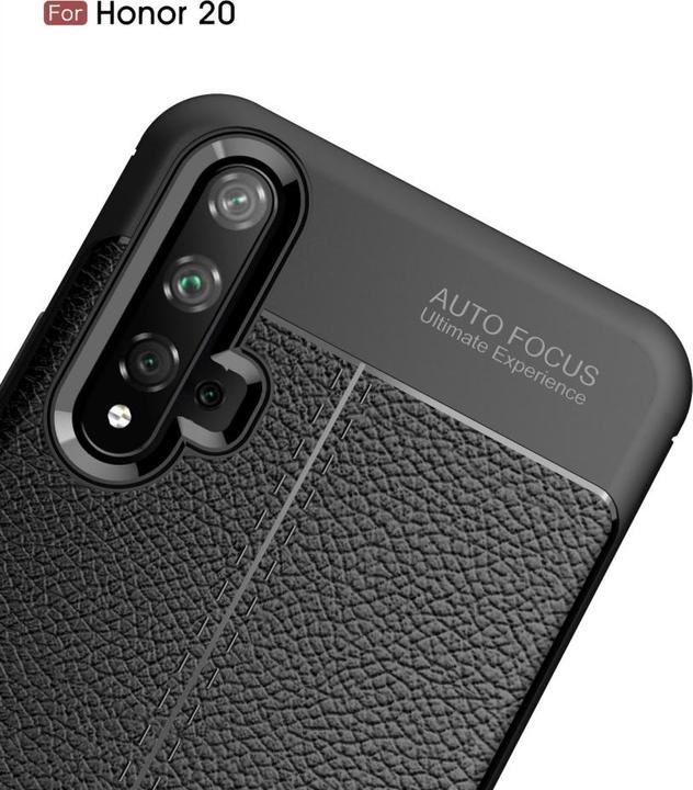 Produktbild Screenguard Huawei Nova 5T Hülle Leather Design TPU Cover (Huawei Nova 5T)